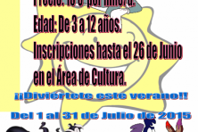 Talleres Lúdicos de Verano 2015 en Fuente Obejuna