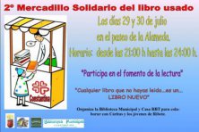 II Mercadillo solidario de libro usado Constantina 2015