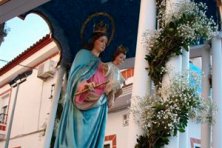 Romería en honor a María Auxiliadora en Alanís 