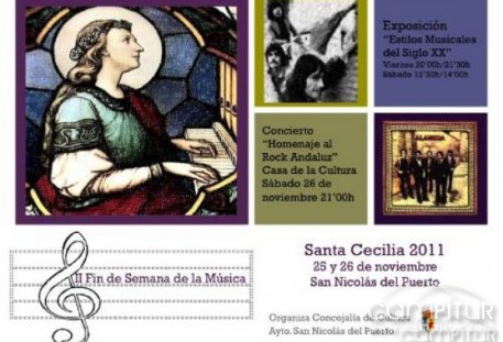 II Fin de Semana de Música, Santa Cecilia 2011 en San Nicolás del Puerto 