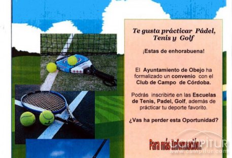 Convenio entre el Ayuntamiento de Obejo y el Club de Campos los Villares de Córdoba 