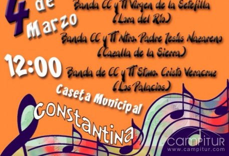 Constantina celebra su I Certamen de Bandas 