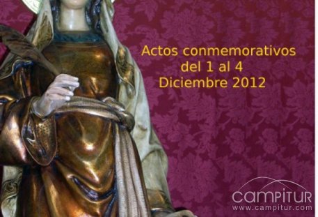 Obejo celebra numerosos actos en honor a Santa Bárbara 