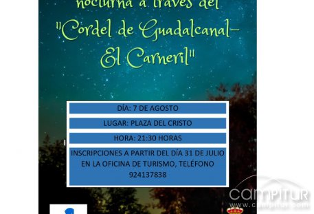 Ruta de Senderismo Nocturna en Azuaga