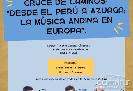 Desde el Perú a Azuaga. La Música Andina en Europa