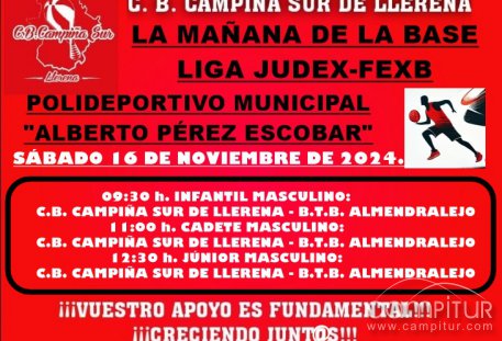 Agenda fin de semana C.B. Campiña Sur de Llerena 