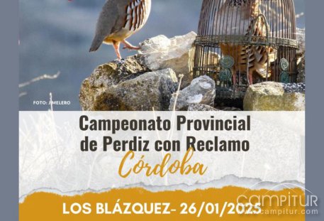 Fase Provincial del Campeonato Andaluz de Perdiz con Reclamo Córdoba 