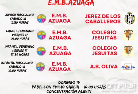 Agenda deportiva en Azuaga