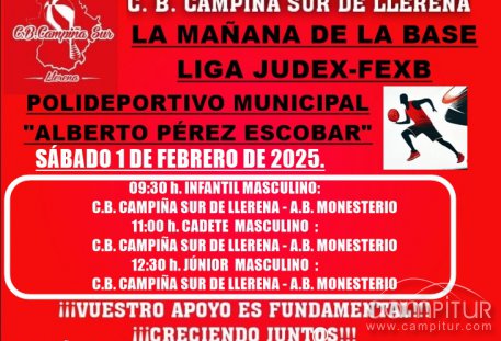 Agenda fin de semana C.B. Campiña Sur de Llerena 