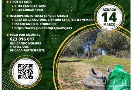 La Hermandad de San Isidro Labrador de Azuaga anuncia la V Ruta Senderista “El Carneril” para el 14 de marzo