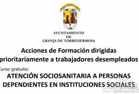 Curso dirigido prioritariamente a trabajadores desempleados en Granja de Torrehermosa  